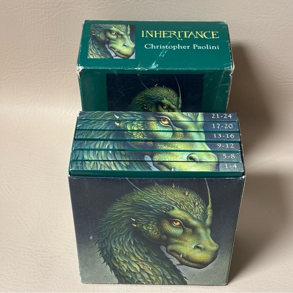 INHERITANCE Christopher Paolini
UNABRIDGED ON 24 COMPACT DISCS - Picture 5 of 5